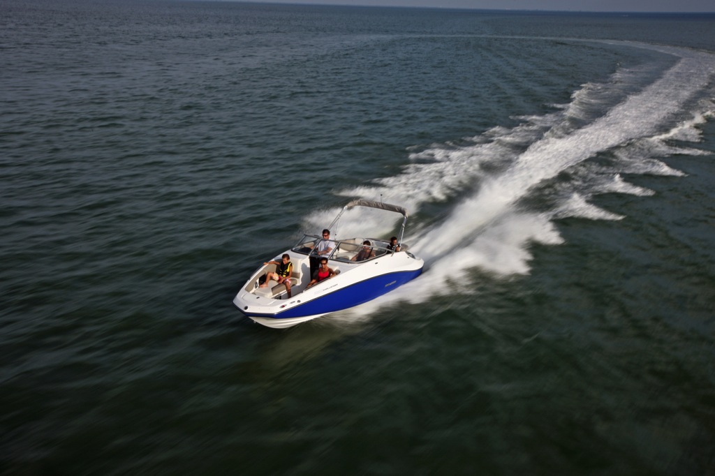 2012 Sea Doo 230 Challenger Boat   Action